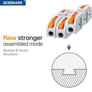 No. 9 - GKEEMARS 50 Pcs Wire Connector - 4