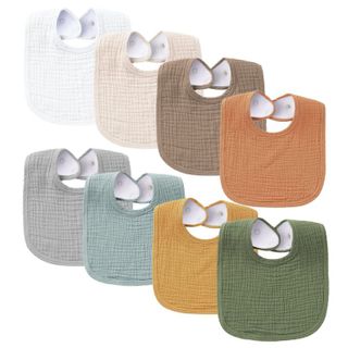 No. 5 - Konssy Muslin Baby Bibs - 1