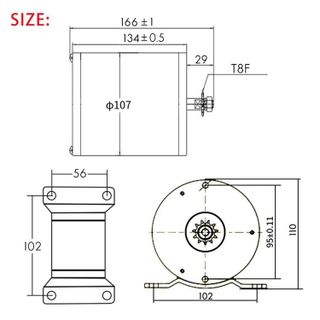 No. 7 - Electric Brushless DC Motor Complete Kit - 3