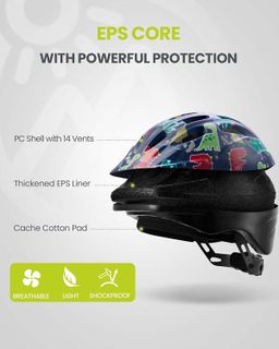 No. 4 - OutdoorMaster Kids Bike Helmet - 2