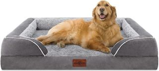 No. 4 - Comfort Expression Waterproof Orthopedic Foam Dog Beds - 1