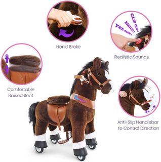 No. 4 - PonyCycle Authentic Horse Ride on Toy for Toddlers - 3