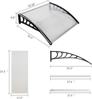 No. 10 - Flandre Patio Door Window Awning Canopy - 2