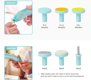 No. 3 - Lupantte Baby Nail Trimmer Electric - 2