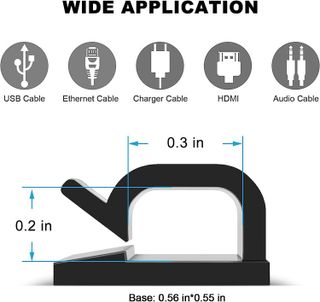 No. 5 - Adhesive Cable Clips - 3