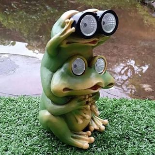 No. 5 - Juliahestia Garden Decor Frog Outdoor Statue - 1