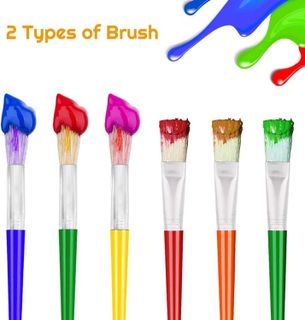 No. 1 - Kids Paint Brushes Set - 4