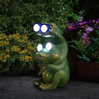 No. 5 - Juliahestia Garden Decor Frog Outdoor Statue - 3