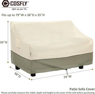 No. 5 - COSFLY Patio Furniture Covers Waterproof - 2