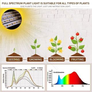 No. 8 - bseah Grow Light Plant Lights for Indoor Plants - 4