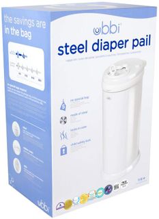 No. 1 - Ubbi Steel Diaper Pail - 3