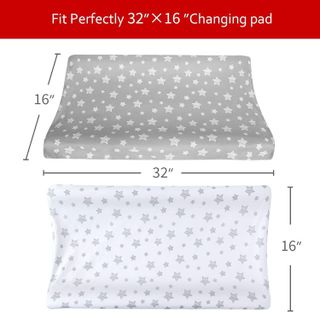 No. 7 - Changing Pad Cover for Boys Girls 2 Pack - 5