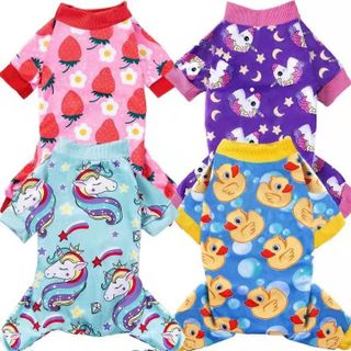 No. 8 - XPUDAC 4 Piece Dog Pajamas - 1