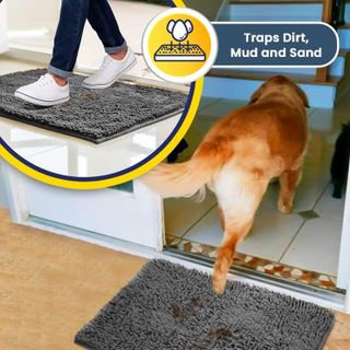 No. 1 - Muddy Mat Highly Absorbent Microfiber Door and Bath Mat - 3