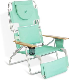 No. 9 - Ostrich Deluxe Padded 3-N-1 Lightweight Portable Adjustable Outdoor Folding Reclining Chair - 1