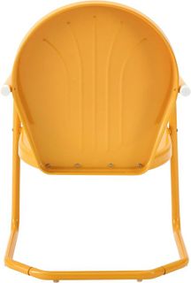 No. 9 - Crosley Furniture CO1001A-TG Griffith Retro Metal Outdoor Chair - 3