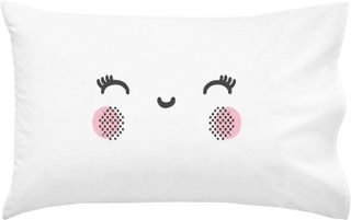 No. 6 - Oh, Susannah Pink Cheeks Toddler Size Pillowcase - 1