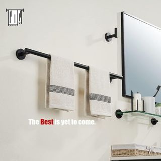 No. 4 - JQK Black Towel Bar - 4