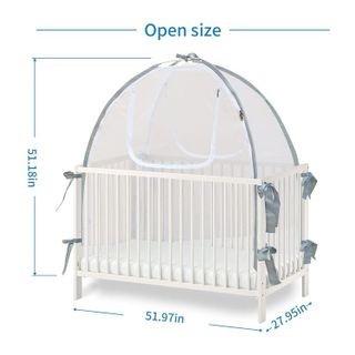No. 4 - Baby Crib Tent Safety Net - 4