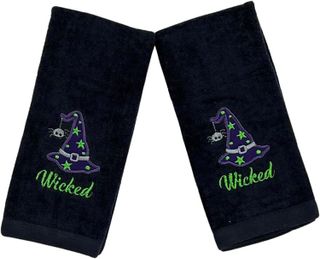 No. 4 - Serafina Home Halloween Fingertip Towels - 3