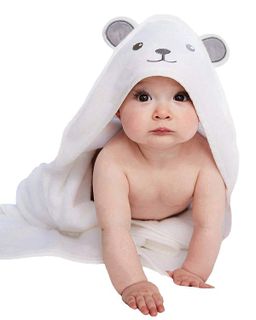 No. 10 - HIPHOP PANDA Baby Hooded Towel - 1