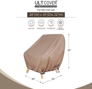 No. 6 - ULTCOVER Waterproof Patio Chair Cover - 2