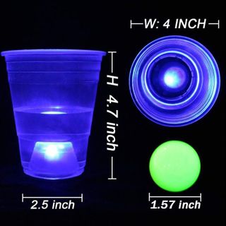 No. 10 - Glowing Beer Pong Set - 2