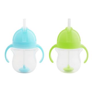 No. 1 - Munchkin Any Angle Weighted Straw Trainer Cup - 1