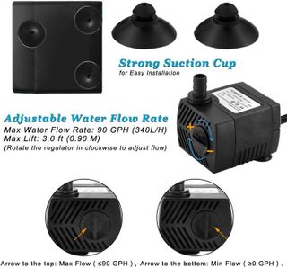 No. 4 - DOMICA Aquarium Water Pump - 5