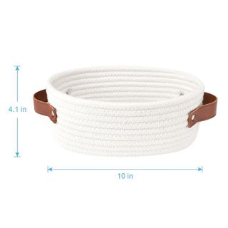 No. 9 - White Cotton Basket - 2