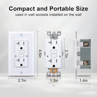 No. 1 - 3GRACE 20 Amp GFCI Outlet - 5