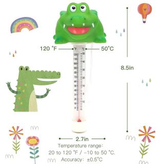 No. 5 - XY-WQ Alligator Pool Thermometer - 5