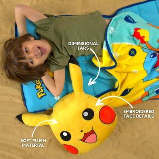 No. 8 - Pokemon Pikachu Plush Pillow - 4