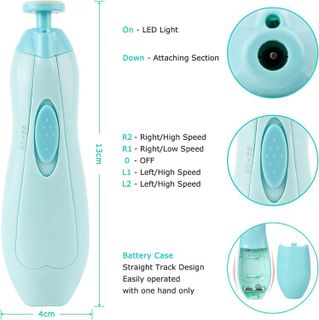 No. 3 - Lupantte Baby Nail Trimmer Electric - 3