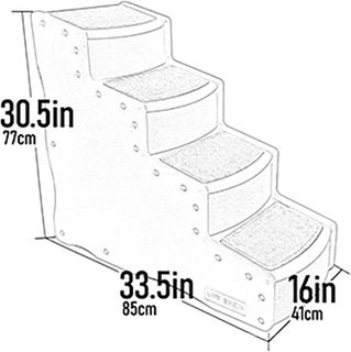 No. 5 - Pet Gear Easy Step IV Pet Stairs, 4 Step - 3