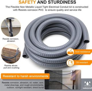 No. 2 - DWALE Flexible Liquid-Tight Conduit Kit - 3