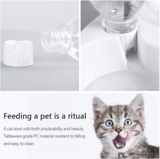 No. 8 - MILIFUN Automatic Water and Food Bowl Set - 5