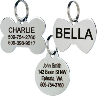 No. 9 - GoTags Stainless Steel Dog ID Tag - 3