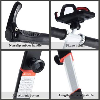 No. 1 - ToLanbbt Handlebar Extension Knee Bar for Segeay Ninebot Mini PRO with Phone Mount - 3