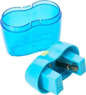 No. 4 - Double Pencil Sharpener Flower Blue - 4