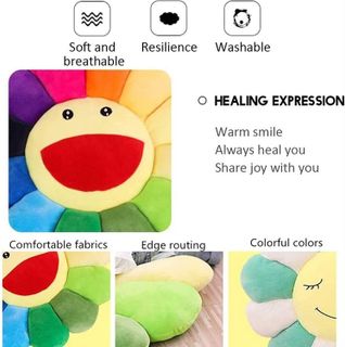 No. 5 - SNEPOO Rainbow Pillow - 3