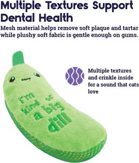 No. 1 - Crunchy Pickle Kicker Cat Toy - 3