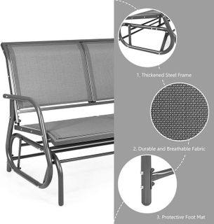 No. 10 - Giantex Patio Glider - 4