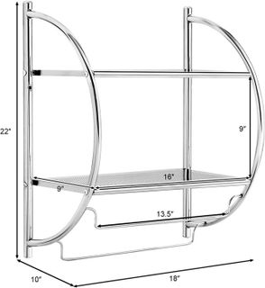 No. 10 - Tangkula Bathroom Shelf - 3