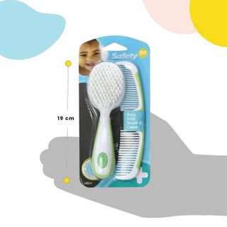 No. 2 - Safety 1st Baby Brush and Comb Set - 4