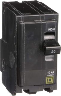 No. 2 - Square D QO 20 Amp Two-Pole Circuit Breaker - 1