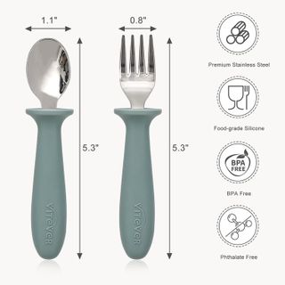 No. 7 - VITEVER Baby Flatware Set - 2