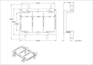 No. 6 - iMBAPrice Low Voltage Mounting Bracket - 4