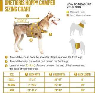 No. 5 - OneTigris Dog Pack Hound Travel Camping Hiking Backpack - 2