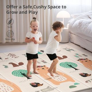 No. 8 - UANLAUO Foldable Baby Play Mat - 4